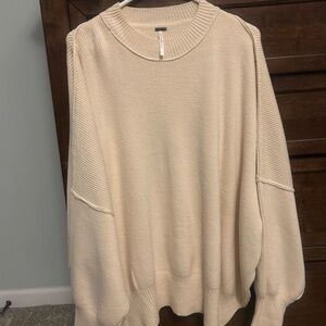 Free People Easy Street Tunic in Cream